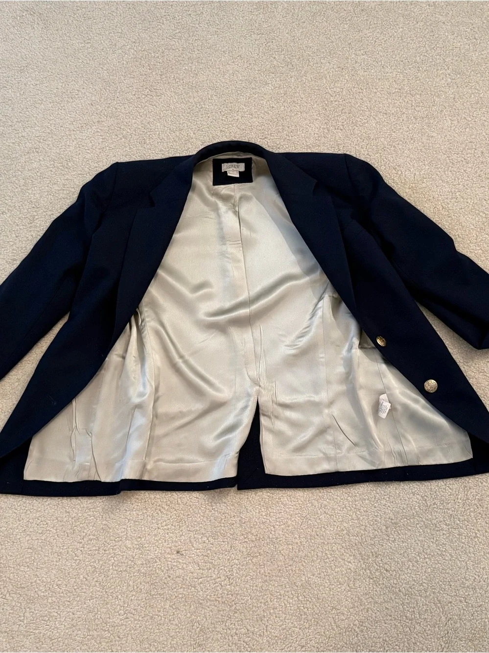 J.Crew Factory Original schoolboy blazer Navy Sz 2